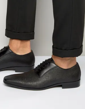 Aldo Biaggo Oxford Shoes In Black Leather