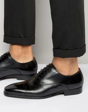 Aldo Welidia Oxford Shoes In Black Leather