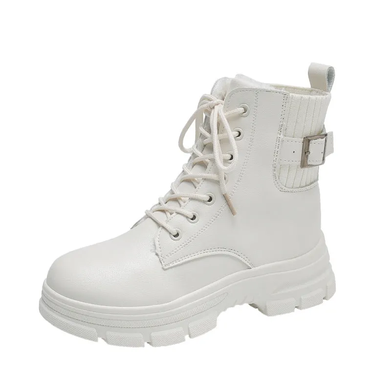 Amozae-Back To School Gifts Warm Fur Boots
