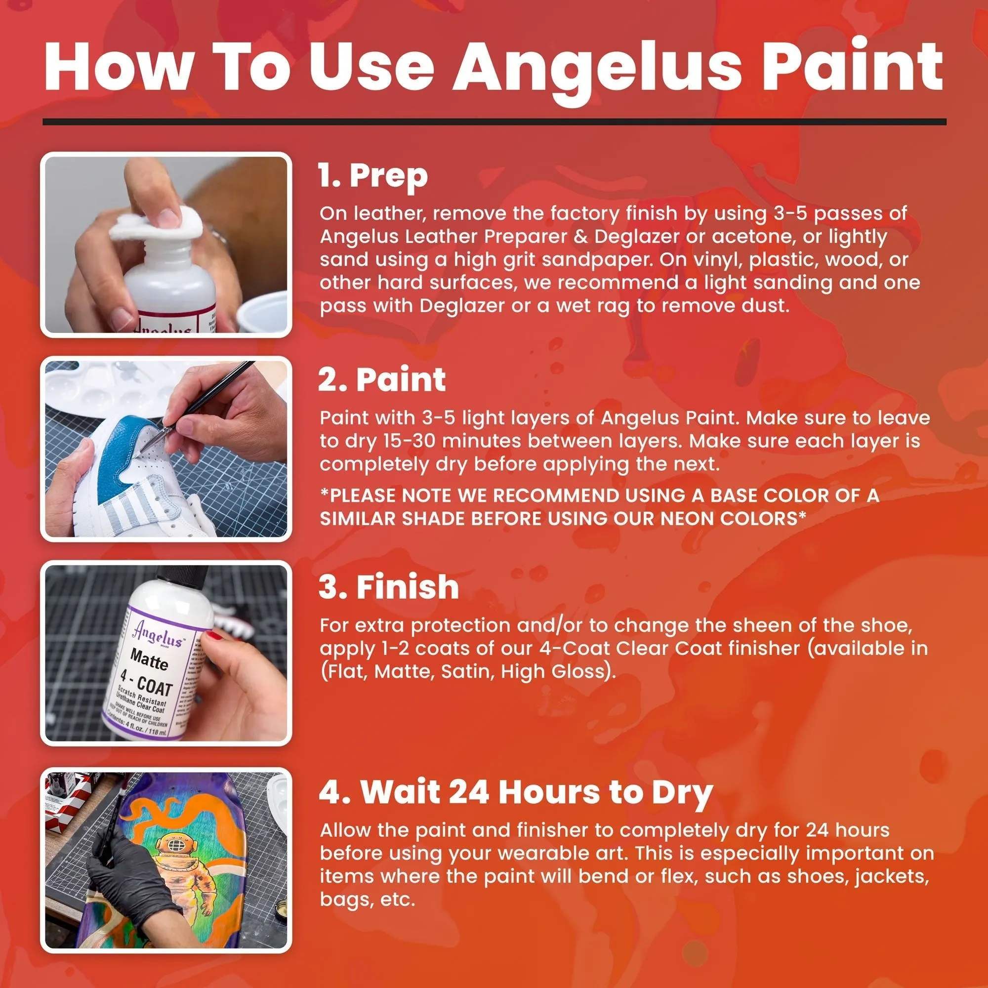 Angelus Olive Paint