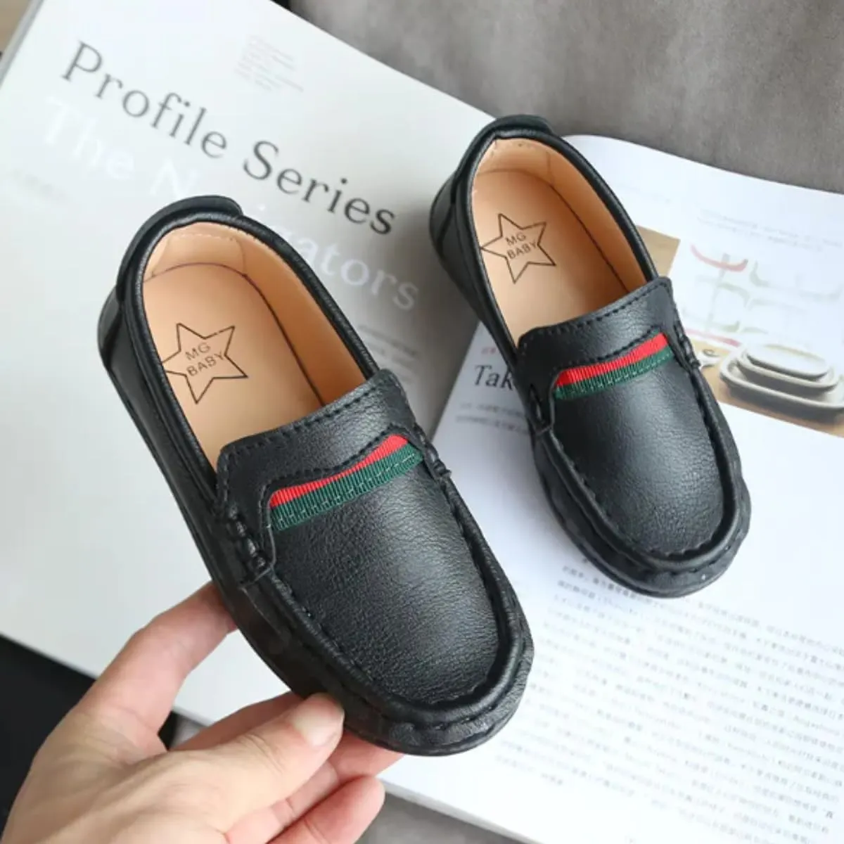 Boy's Casual Dress Shoes, Leather Shoes