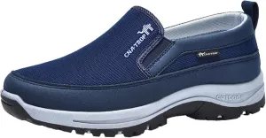 Casual Dress Shoes Men Sneakers Fashion Mesh Breathable Comfortable Flat Bottom Thick Bottom Large Size Casual Sports