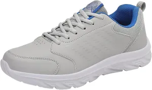 Casual Shoes for Men Spring and Men's Sneakers Flat Soft Bottom Lightweight Lacing Solid Color Comfortable Casual