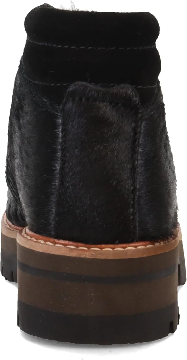 Clarks Womens Orianna Alpine Leather Faux Fur Hiking Boots