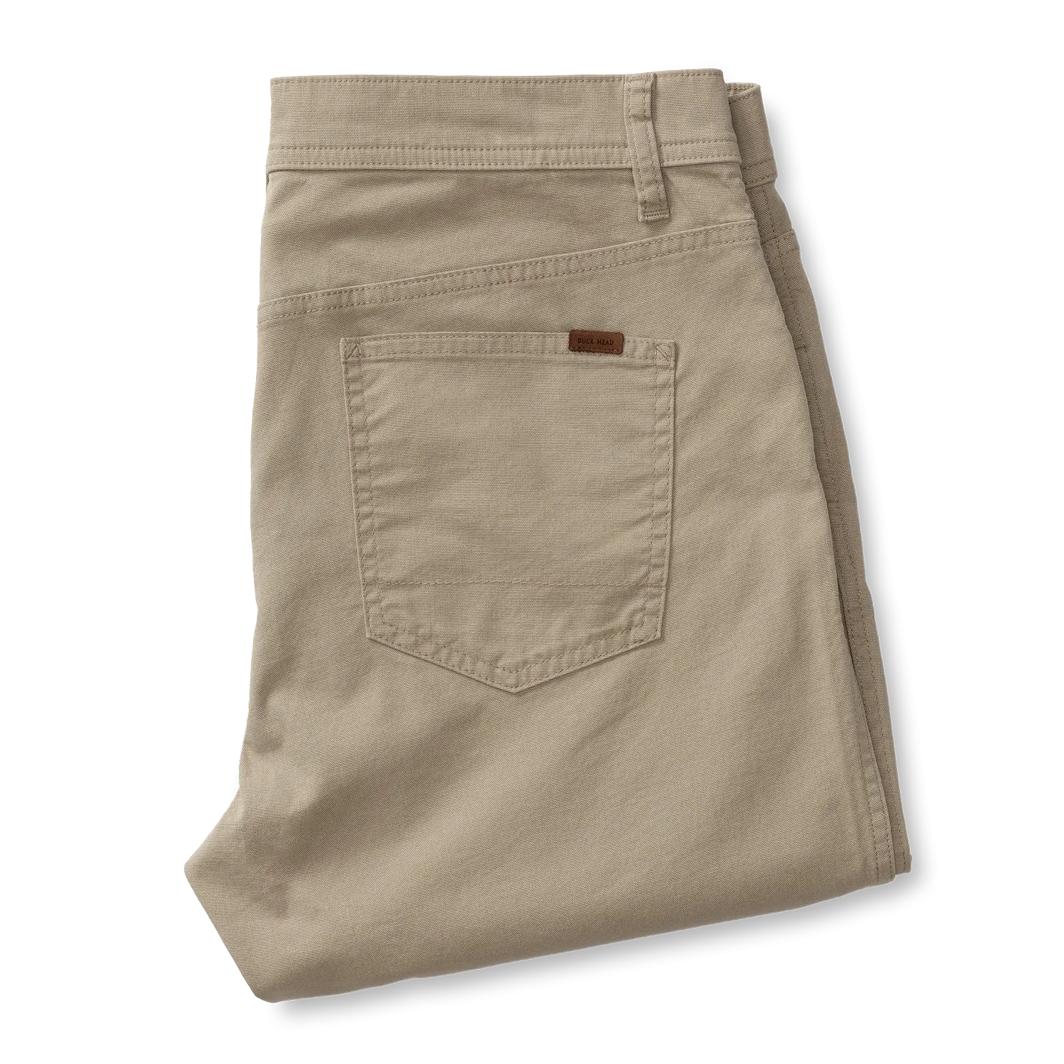 Duckhead Pinpoint Canvas Five Pocket Khaki Pant