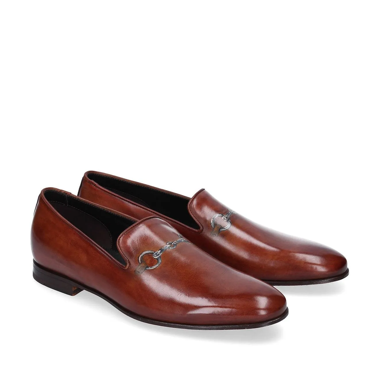 Franceschetti Audrey Men's Shoes Calf-Skin Leather Slipper Loafers (FCCT1074)