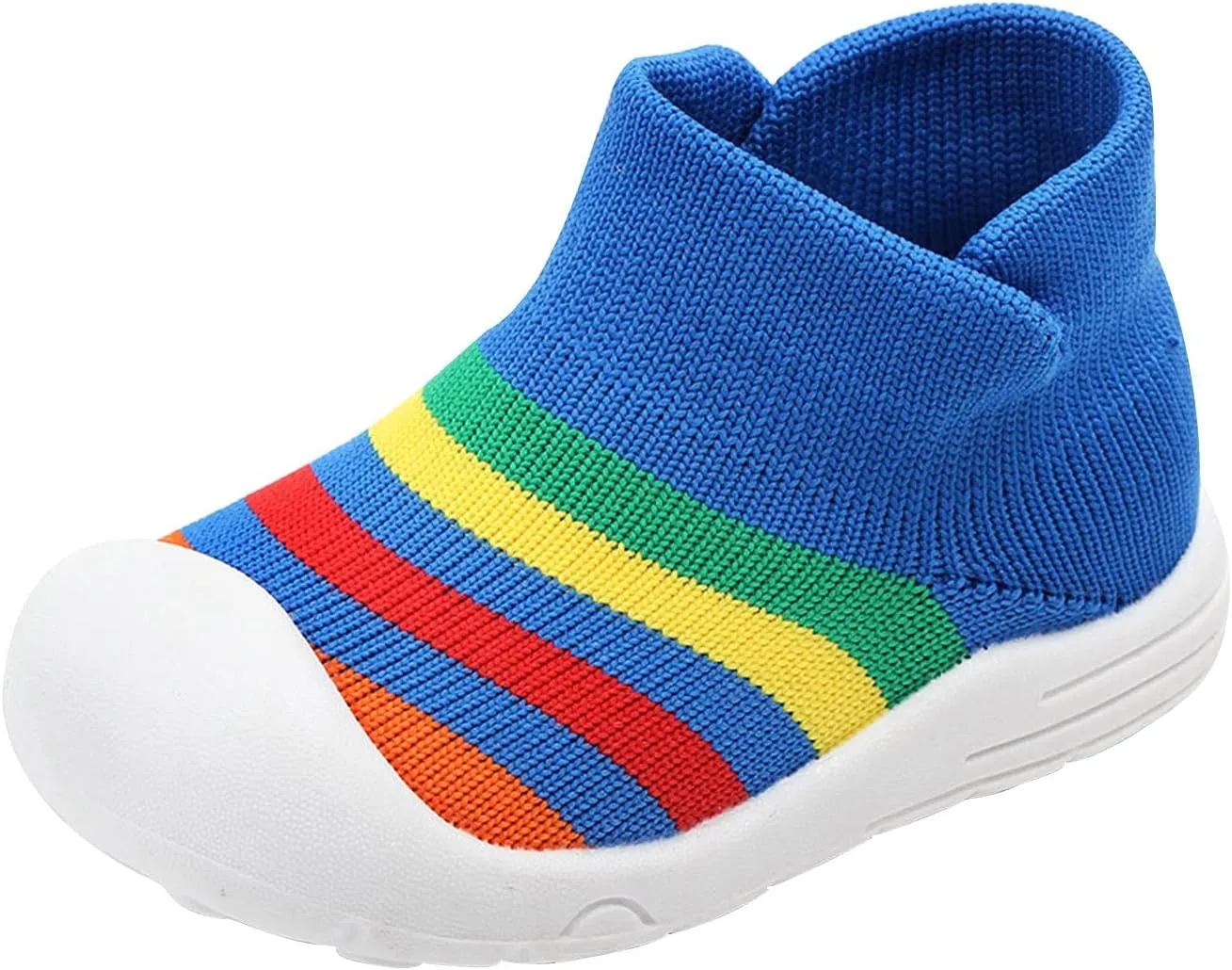 Girl Sneaker Rubber Soft Shoes Infant Socks Girls Boys Shoes Toddler Sole Knit Baby Boys Canvas Sneaker