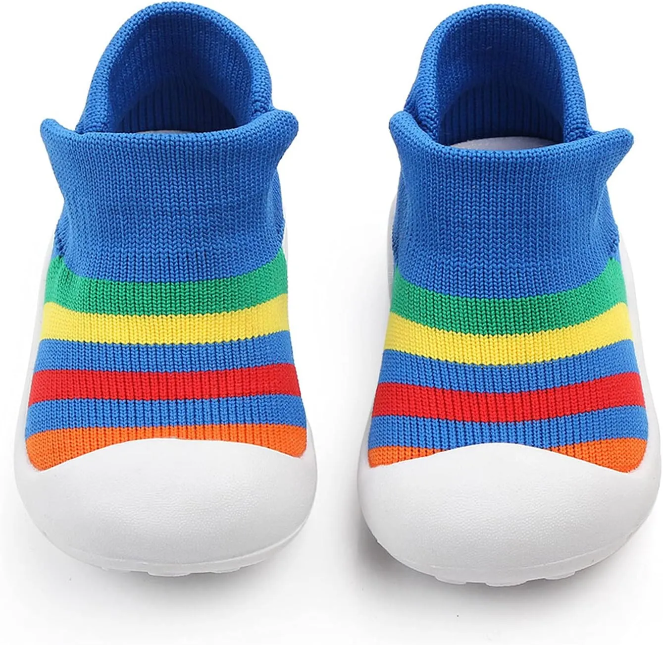 Girl Sneaker Rubber Soft Shoes Infant Socks Girls Boys Shoes Toddler Sole Knit Baby Boys Canvas Sneaker