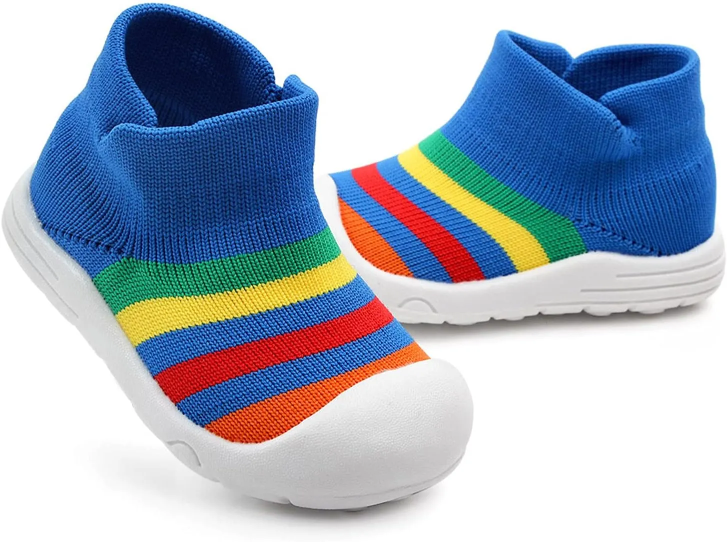 Girl Sneaker Rubber Soft Shoes Infant Socks Girls Boys Shoes Toddler Sole Knit Baby Boys Canvas Sneaker