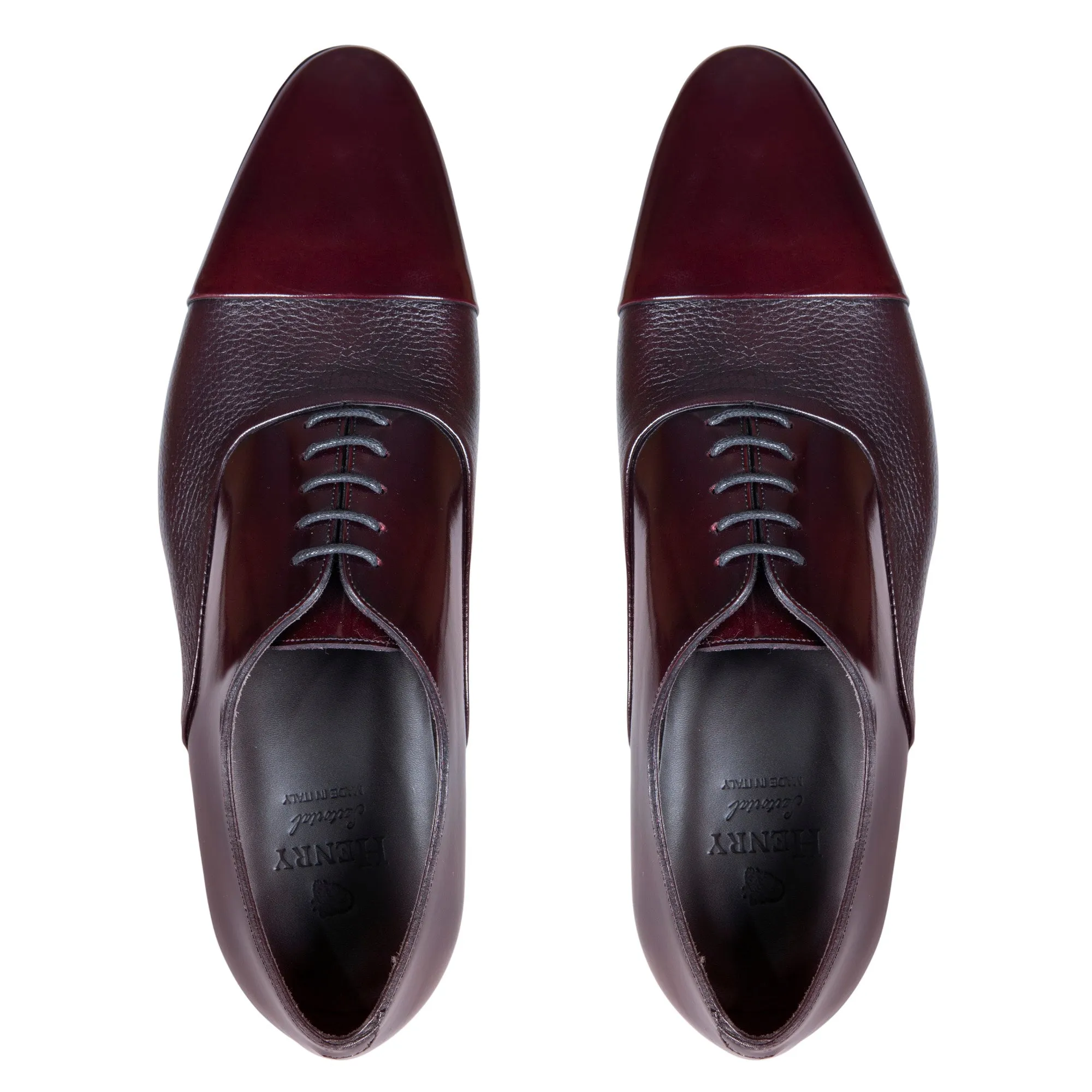 HENRY SARTORIAL Marsden Oxford BURGUNDY
