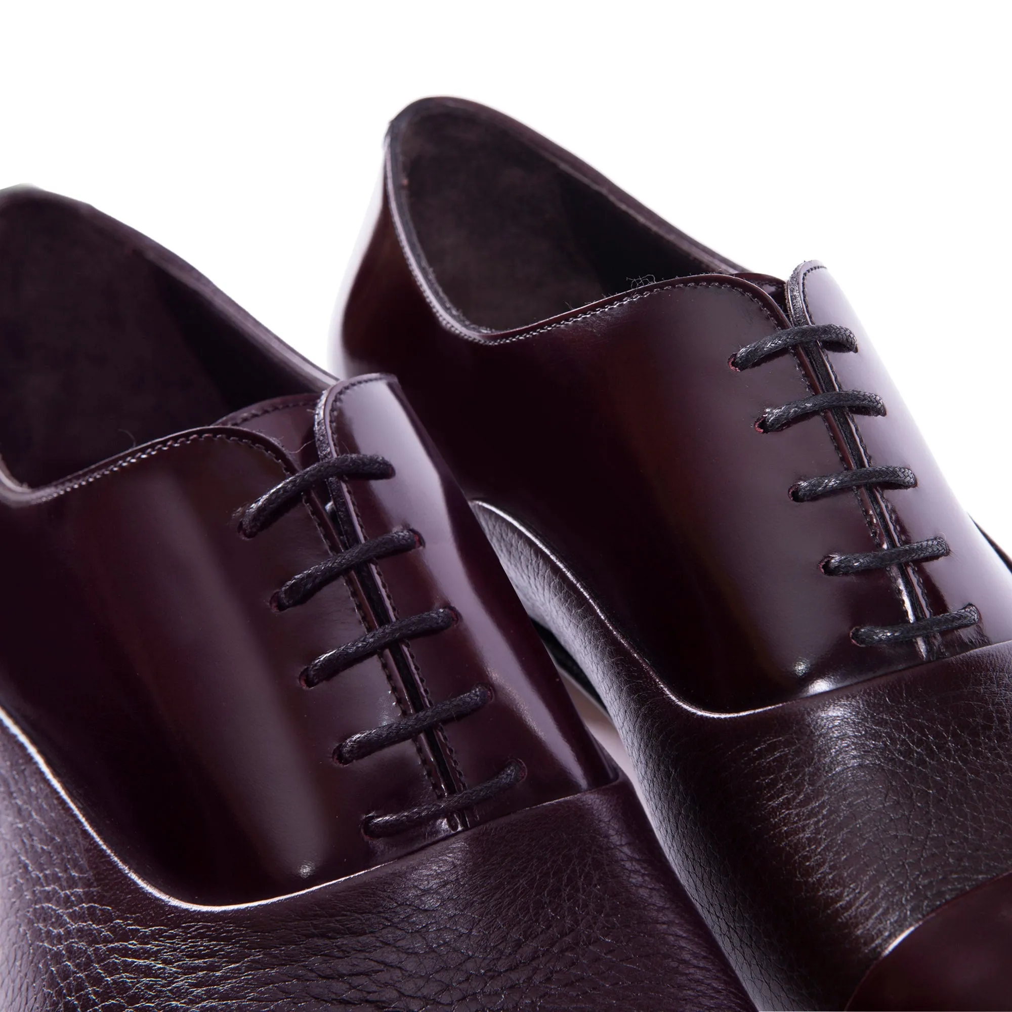 HENRY SARTORIAL Marsden Oxford BURGUNDY