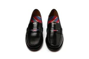 J. Press Dan Regimental - Black - New York
