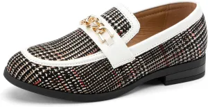 JITAI Boys Slip-On Leather Loafers - Luxury Dress, Casual & Tuxedo Shoes for Boys