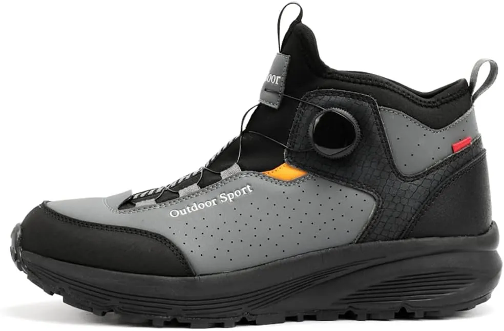 JITUUE Experience the Ultimate Comfort in Men's Hiking Boots Waterproof Leather Shoes Men for Outdoor Adventures Ankle Boot
