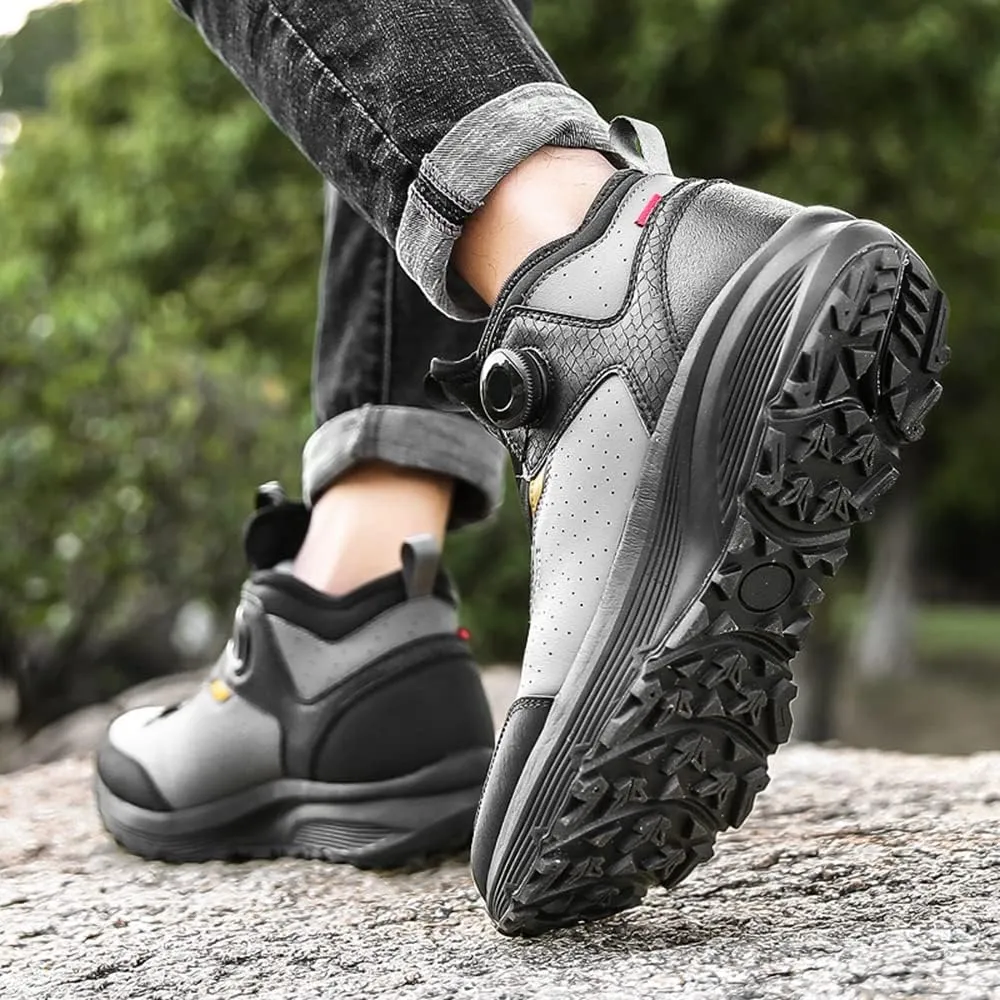 JITUUE Experience the Ultimate Comfort in Men's Hiking Boots Waterproof Leather Shoes Men for Outdoor Adventures Ankle Boot