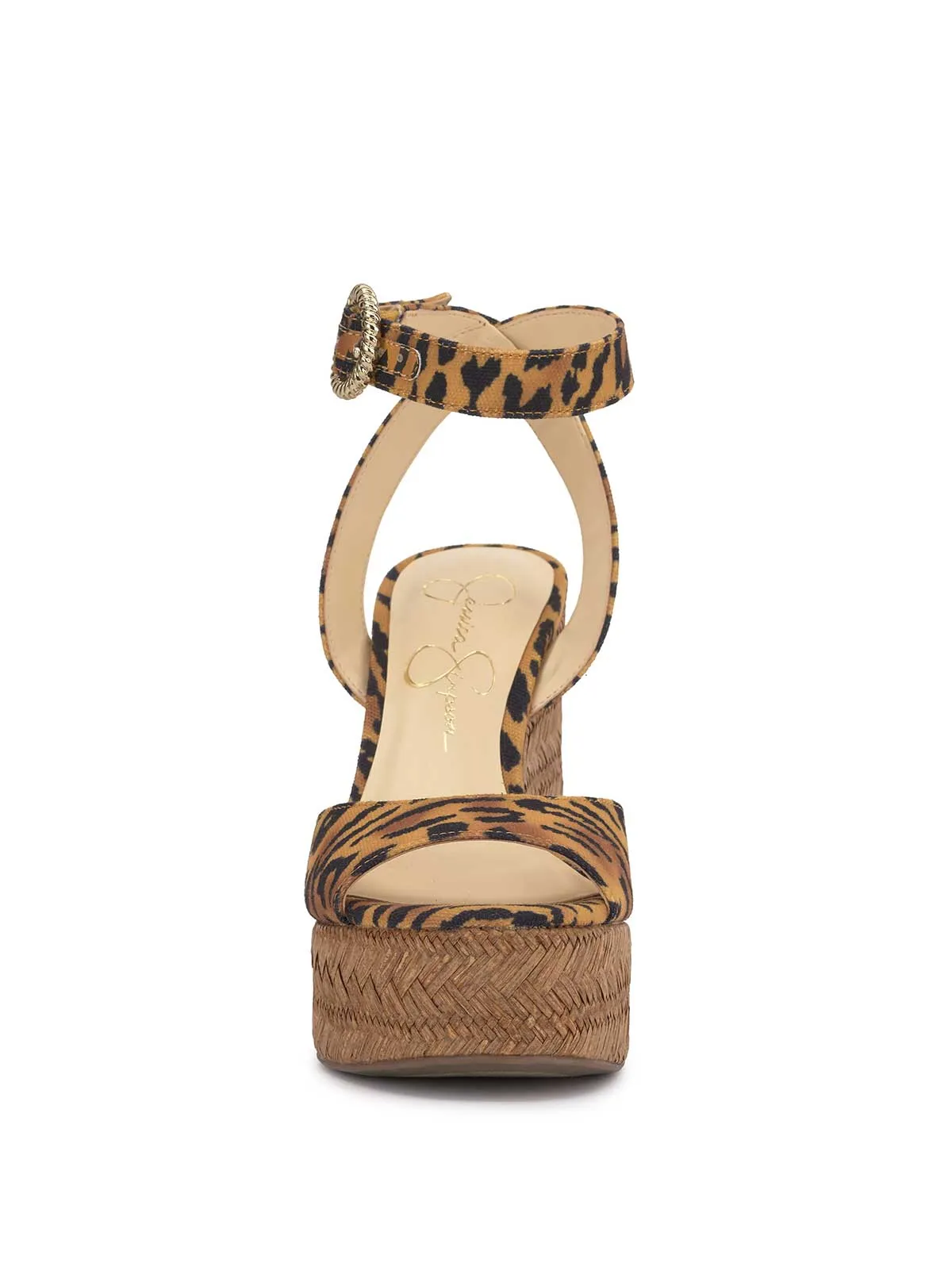 Kamindi Espadrille Wedge in Tiger Print