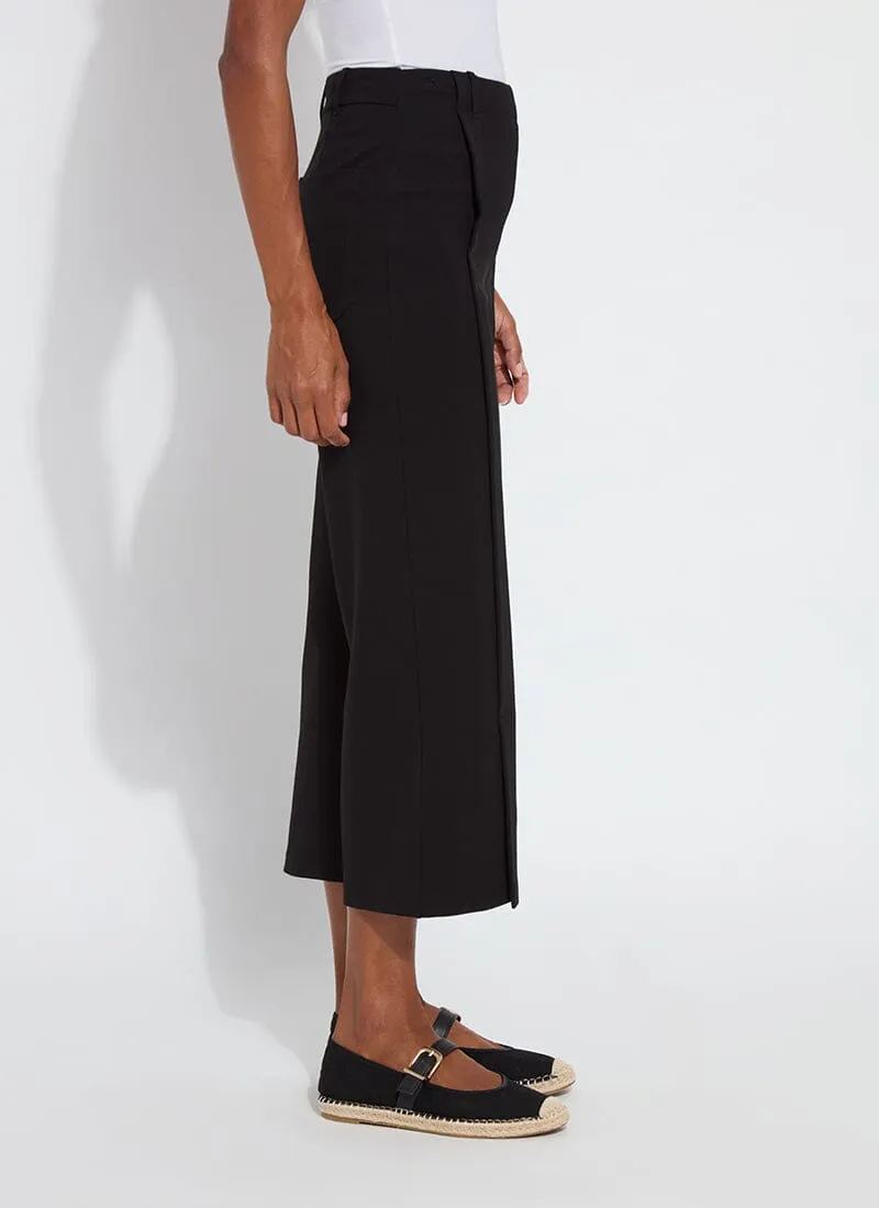 Kori Pleat Detail Cropped Pant (24" Inseam)