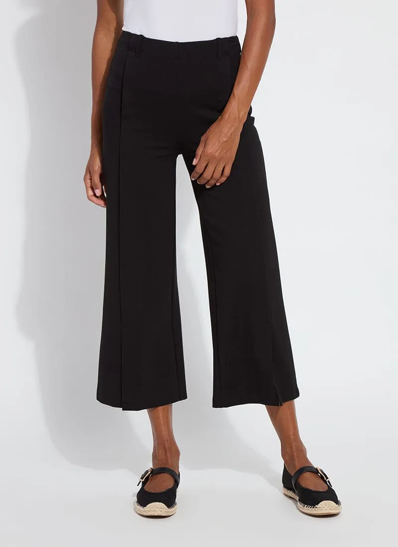 Kori Pleat Detail Cropped Pant (24" Inseam)