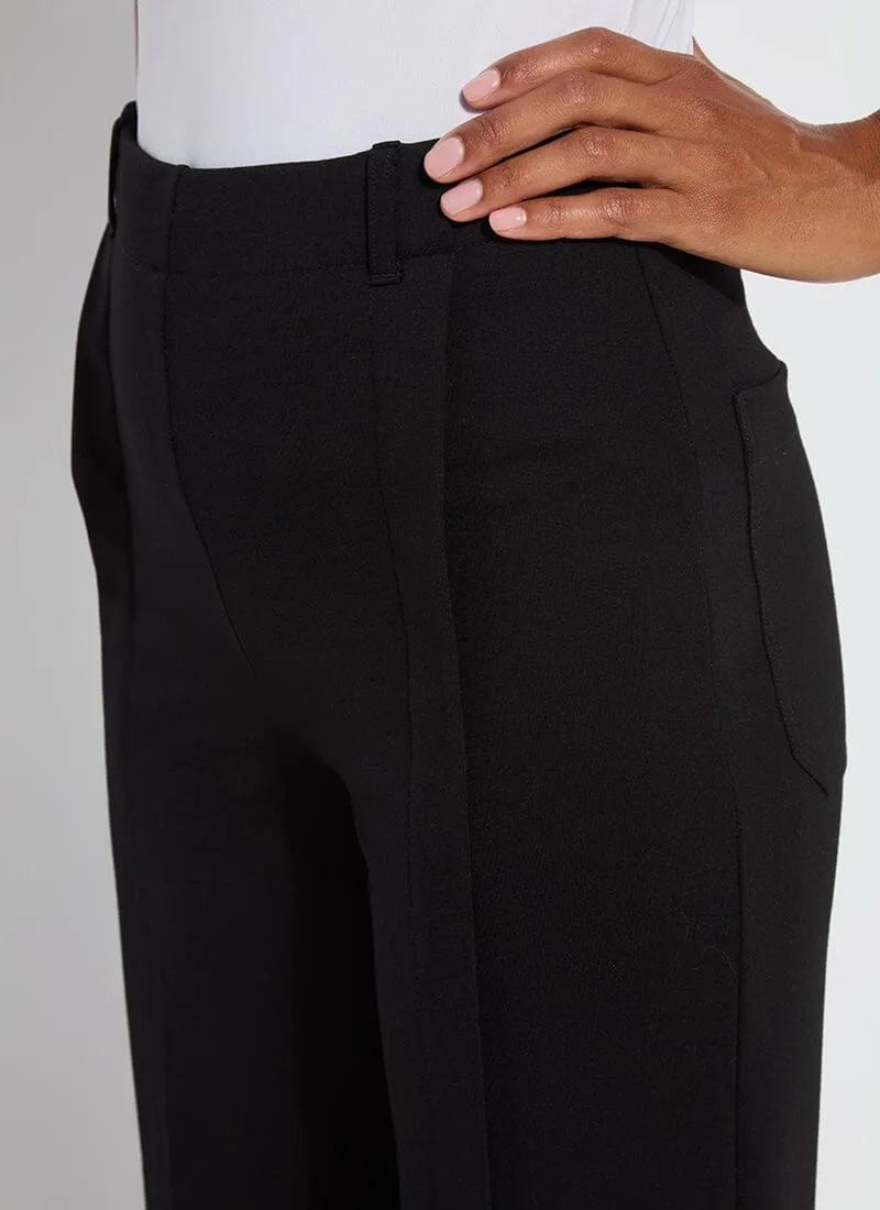 Kori Pleat Detail Cropped Pant (24" Inseam)