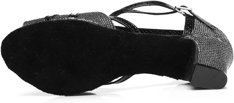 Latin Dance Shoes Ballroom Dance Shoes Women Professional Salsa Practice Performance Dancing Shoes