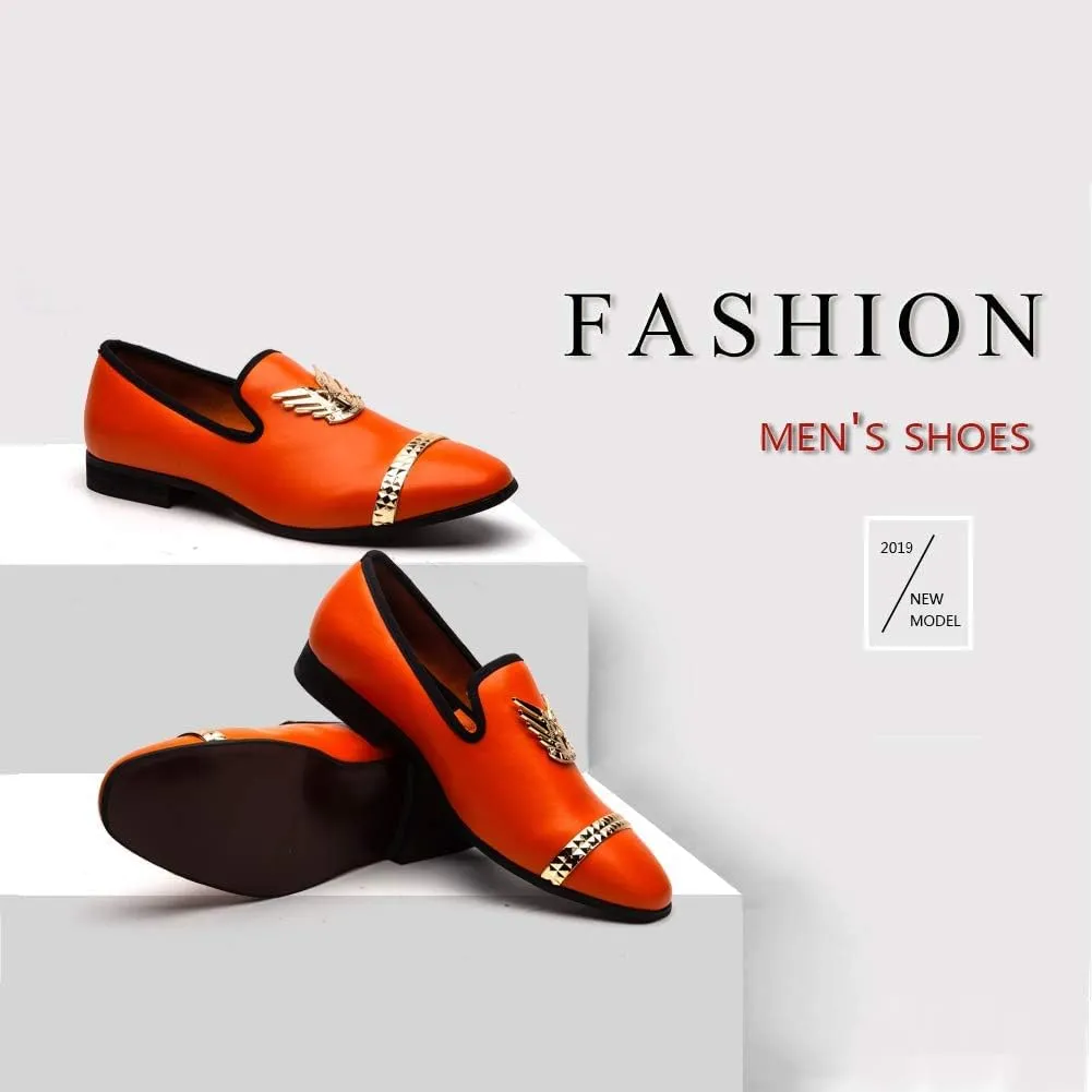 Meijiana Loafers Men Luxury Wedding Dress Shoes Fashion Party Shoes for Men
