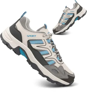 Men Women Non-slip Climbing Shoes Waterproof Sports Hiking Shoes Cross-country Running Shoes Outdoor Travel Camping Backpacking Shoes Comfortable Outdoor Sneakers
