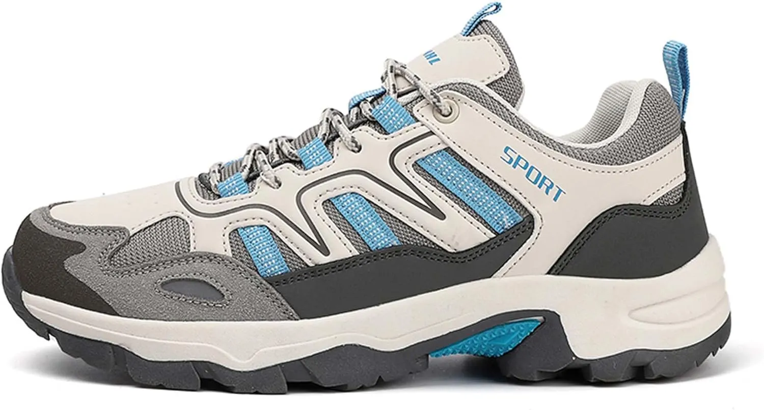 Men Women Non-slip Climbing Shoes Waterproof Sports Hiking Shoes Cross-country Running Shoes Outdoor Travel Camping Backpacking Shoes Comfortable Outdoor Sneakers