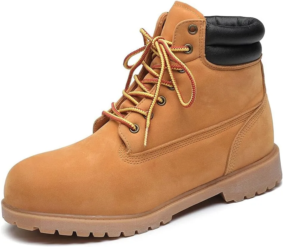 Mens Boots Winter Snow Boots Men Super Warm Men's Boots Sneakers Waterproof Leather Ankle Boots Outdoor Military Hiking Boots Work Shoes
