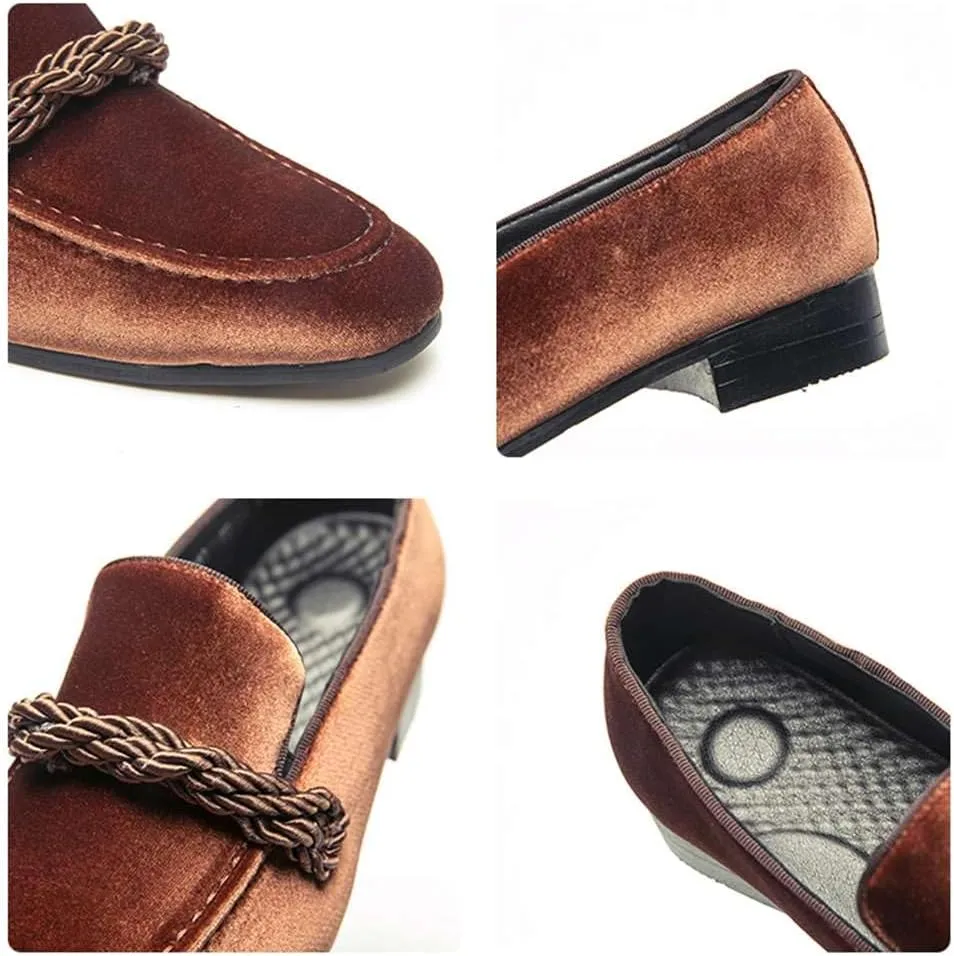 Men's Oxford Leather Dress Shoes Genuine Leather Shoes Comfort Loafers