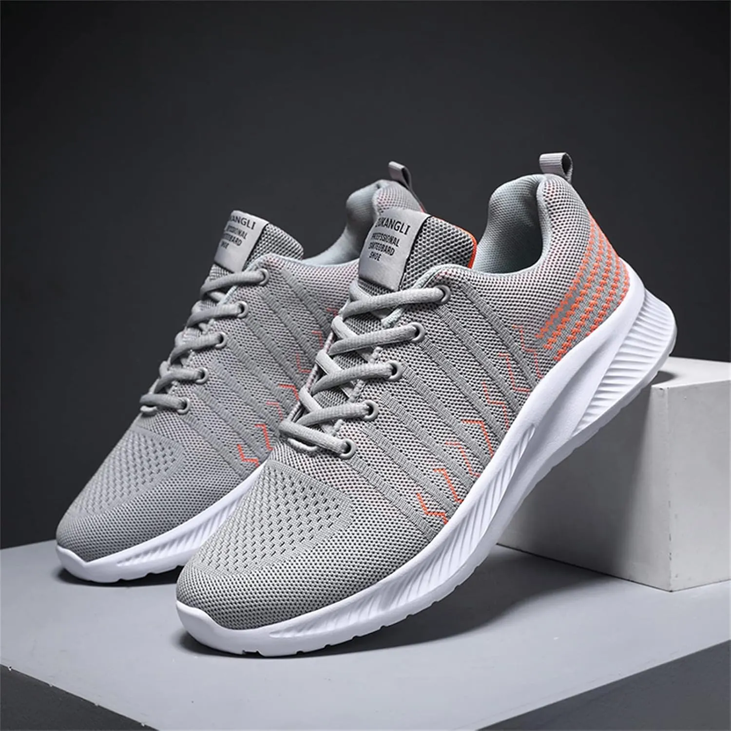 Mens Walking Shoes Shoe for Men Mens Breathable Casual Walking Sneakers on Shoes Comfortable Casual Tennis Slip on for Men Slip