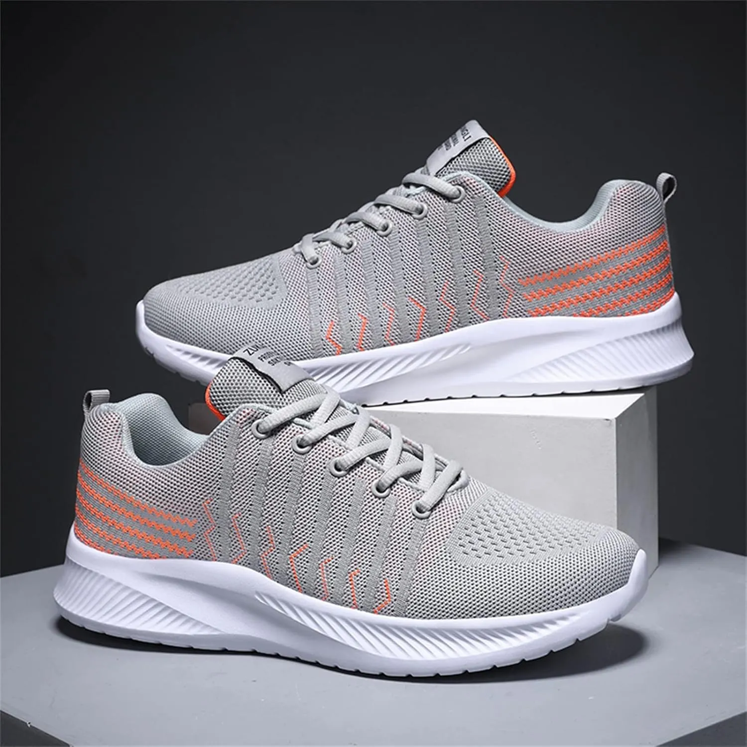 Mens Walking Shoes Shoe for Men Mens Breathable Casual Walking Sneakers on Shoes Comfortable Casual Tennis Slip on for Men Slip
