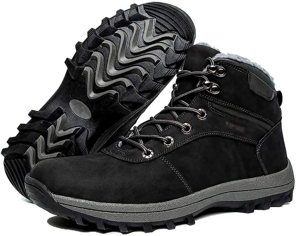 Military Tactical Boots for Men, Men's Waterproof Hiking Boots Outdoor Lightweight Work Boots Durable Leather Work Utility Outdoor Assault Boots