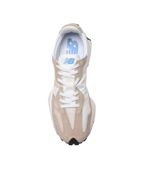 New Balance Unisex 327 Sneakers- Beige/Grey