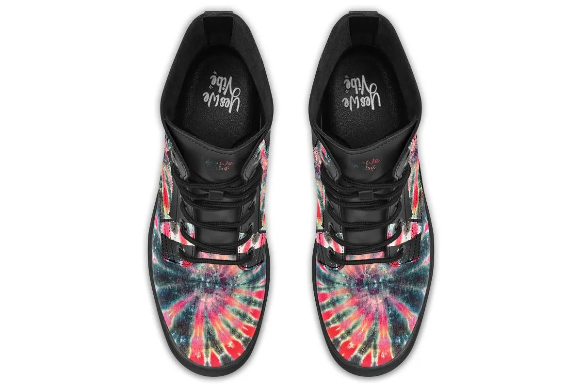 Peaceful Tie Dye Bandana Black