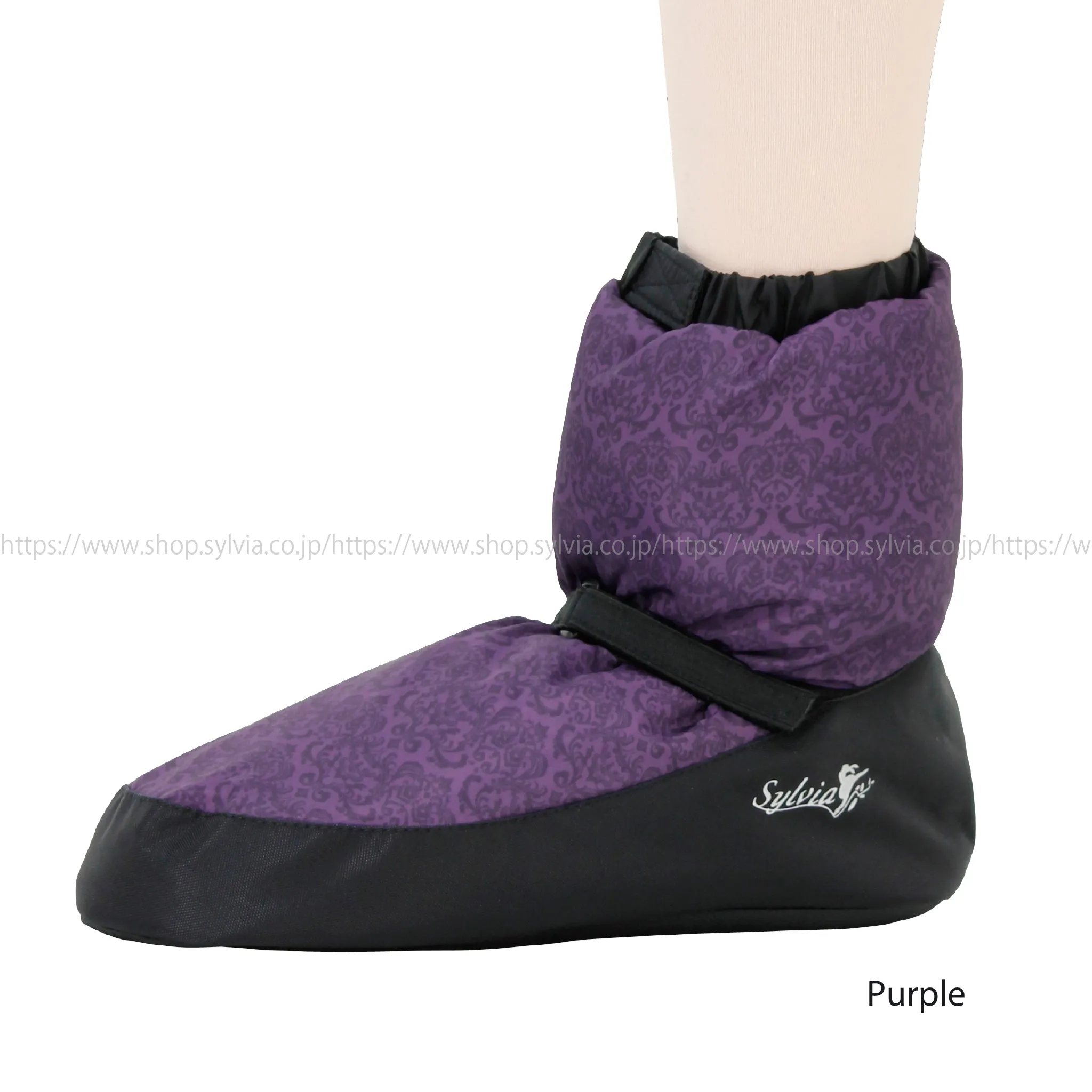 SSYDD013 Sylvia Warm-up boots (Damask print)