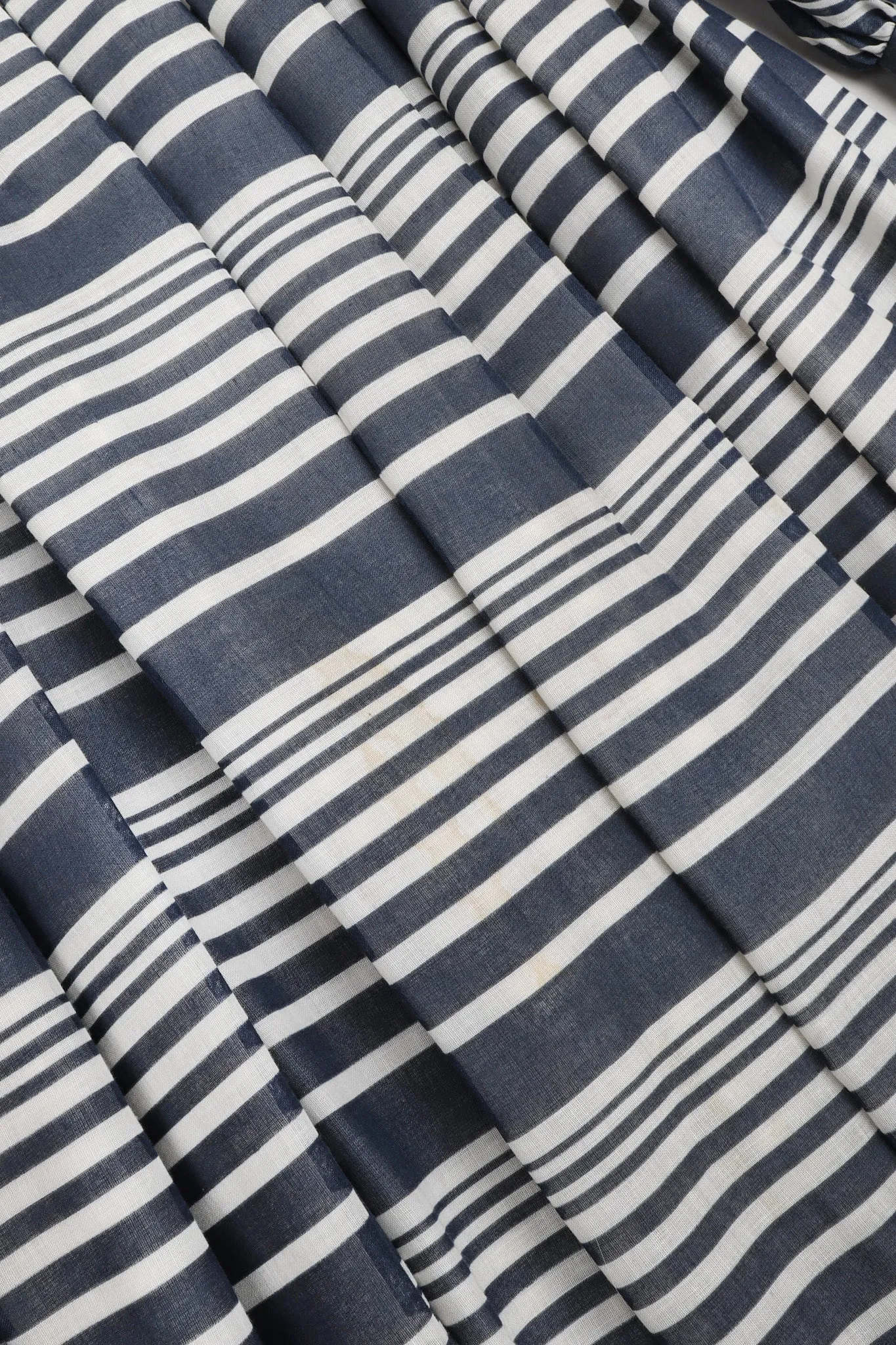 Striped Balloon Sleeve Dress