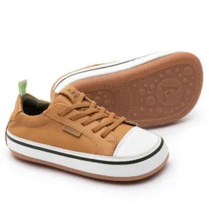 Tip Toey Joey Boy's and Girl's Funky Sneakers, Hay/White