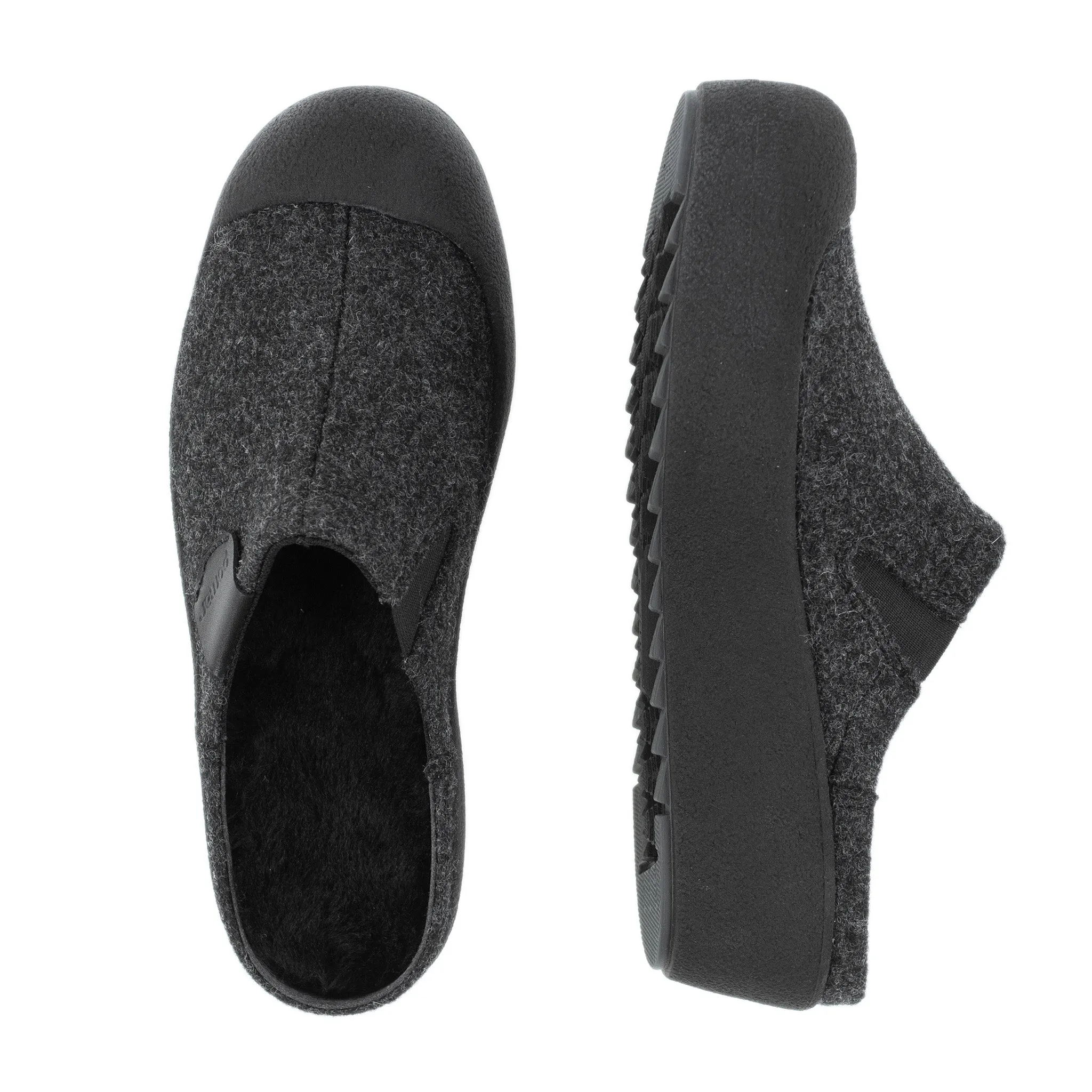 VIIRU Women's felt slip-ons