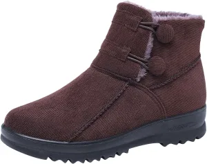 Winter Boots for Women Waterproof Snow Size 11 Winter Long Boots for Women Waterproof Snow Womens Zippered Waterproof Winter Boots Outdoor Boots Women Snow Shoes for Women Slip on
