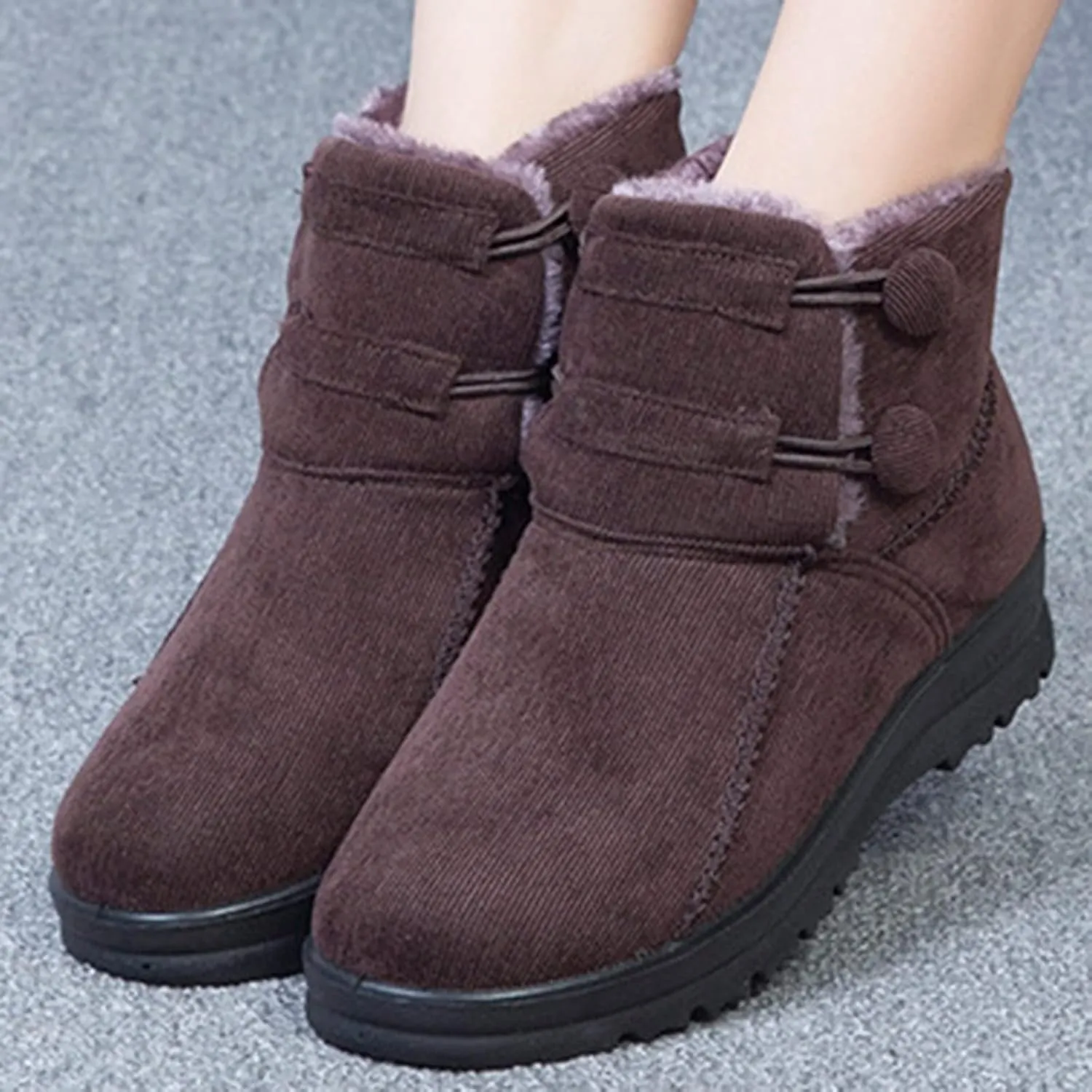 Winter Boots for Women Waterproof Snow Size 11 Winter Long Boots for Women Waterproof Snow Womens Zippered Waterproof Winter Boots Outdoor Boots Women Snow Shoes for Women Slip on