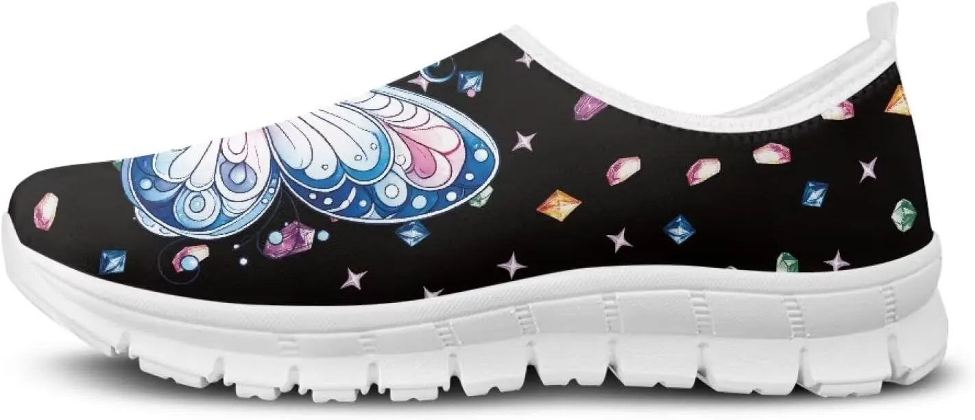 Women's Animals Sneaker Casual Breathable Mesh Anti-Skid Low-Top Outdoor Shoes Soft Slip On Holiday Travel Sneaker for Ladies US 5.5-11.5