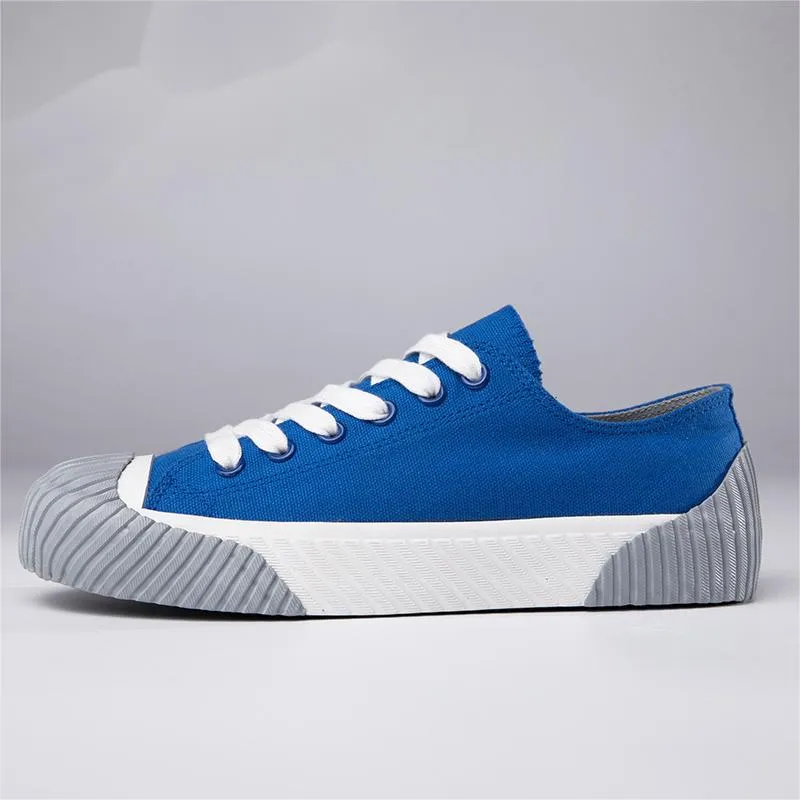 xiangtuibao New Women Sneakers Fashion Concise Canvas Shoes Mixed Colors Comfortable Casual Shoes Women Low Top Platform Sneakers
